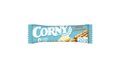 Corny 0% Added Sugar White Choc 20g