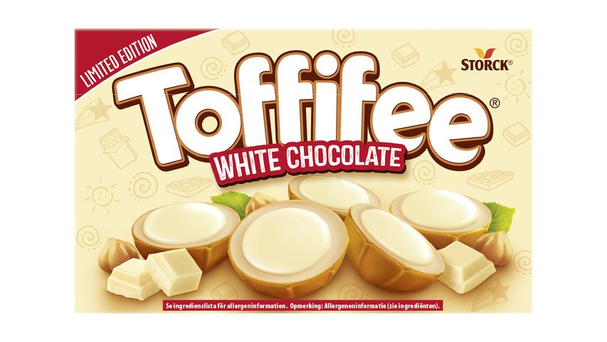 Toffifee Vit choklad Pralin 125g