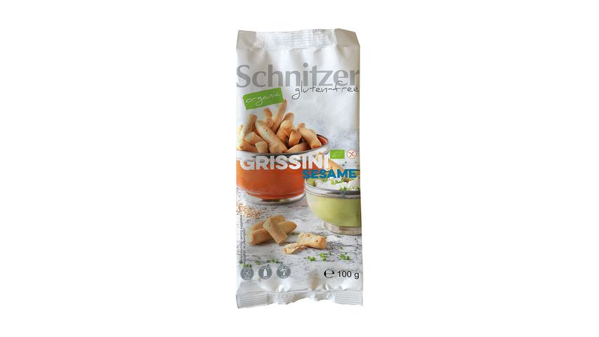 Schnitzer Grissini Sesam Glutenfri 100g