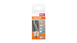 Osram LED CLP 25 KLOT E27 FIL KALLVIT 1pcs