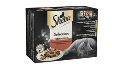 Sheba Cat Food Selection Selected Delicacies in Sauce 12-Pack 12pcs