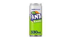 Fanta Zero Kolsyrad Läskedryck Exotic 330ml