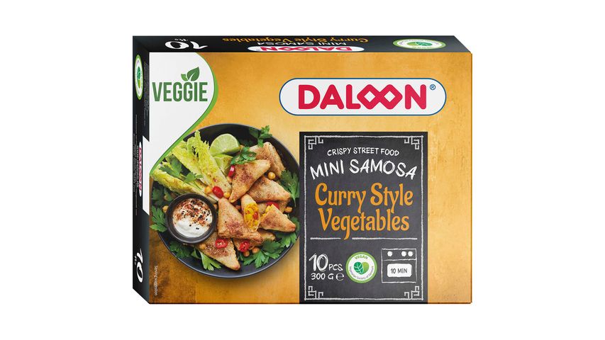 Daloon Mini Samosa Med Grönsaker 300g