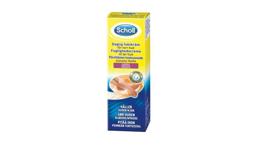 Scholl Daily Moisturizer Foot For Dry Skin 75ml