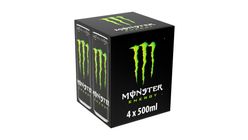 Monster Energy Carbonated Energy Drink 500ml 4-p