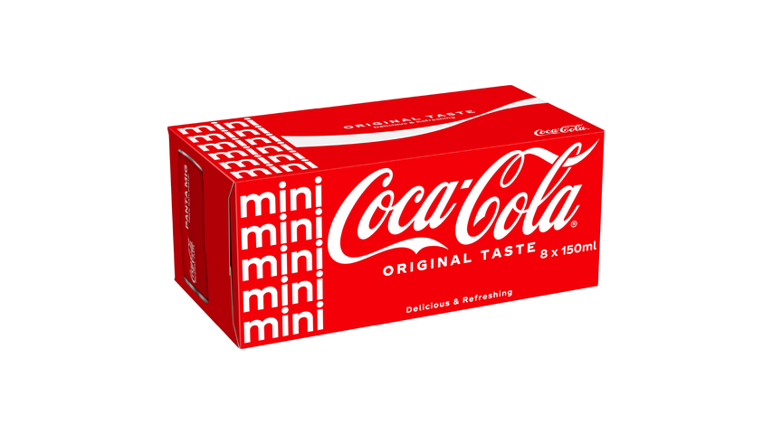 Coca-cola Läsk Minican 150ml 8-p