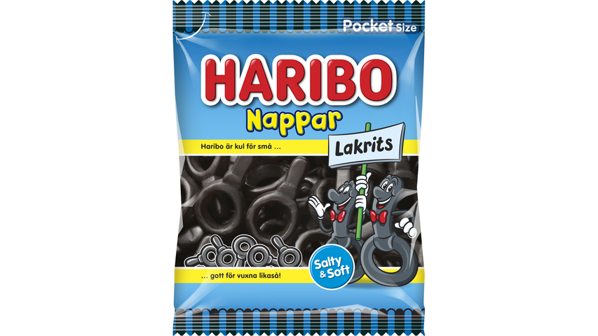 Haribo Pacifies Licorice 80g