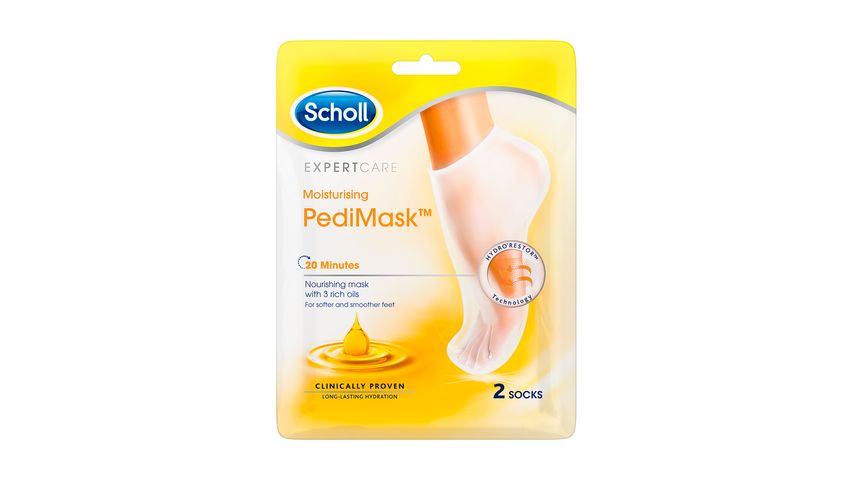 Scholl Mjukgörande Fotmask 3xoil 45g