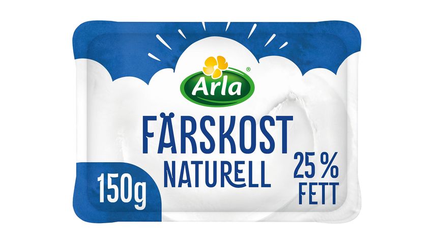 Arla Cream Cheese Natural 25% 150g