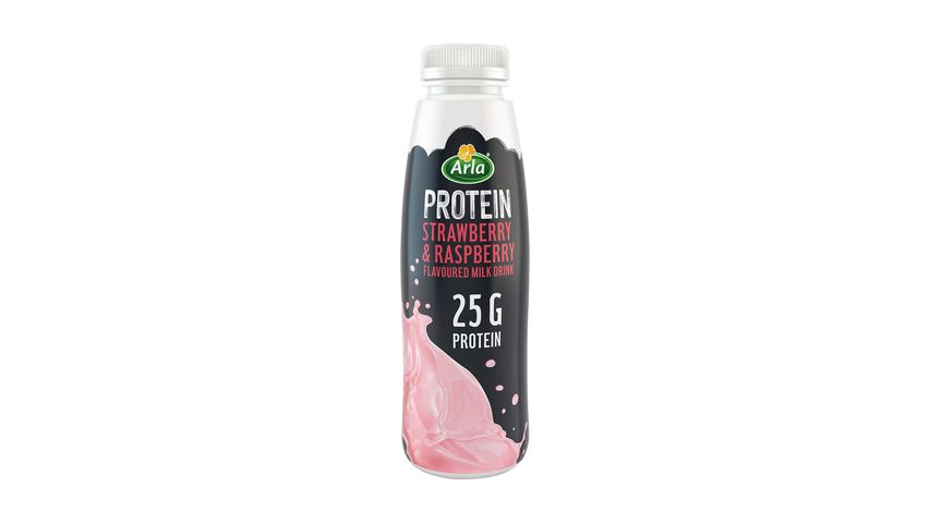 Arla® Proteinshake Strawberry & Raspberry Flavor 500g 