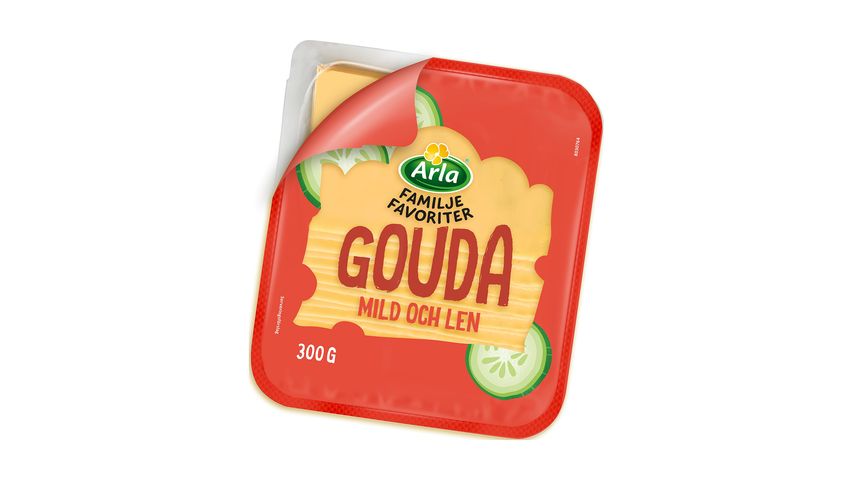 Arla® Family Favorite Gouda Sliced Cheese 300g