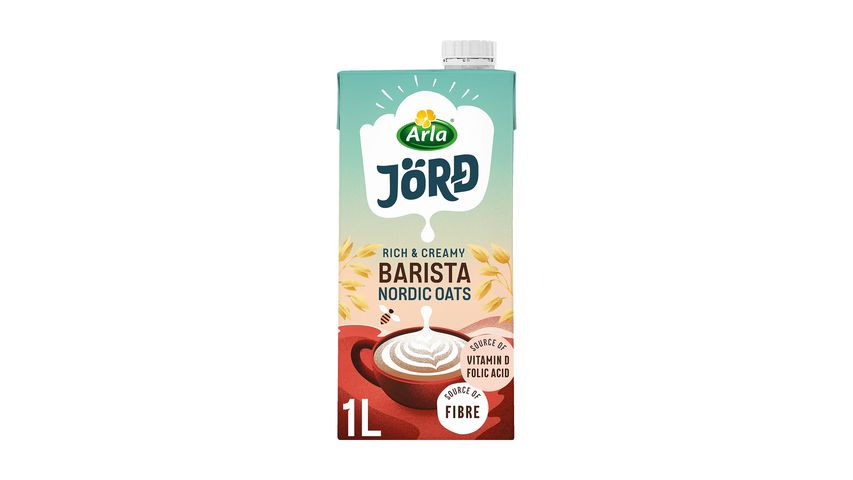 Arla Jörđ® Havredryck Barista M Lång Hållbarhet 3% 1L 