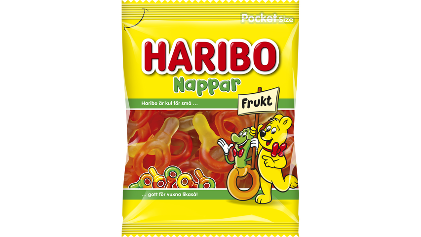 Haribo Nappar Fruit 80g