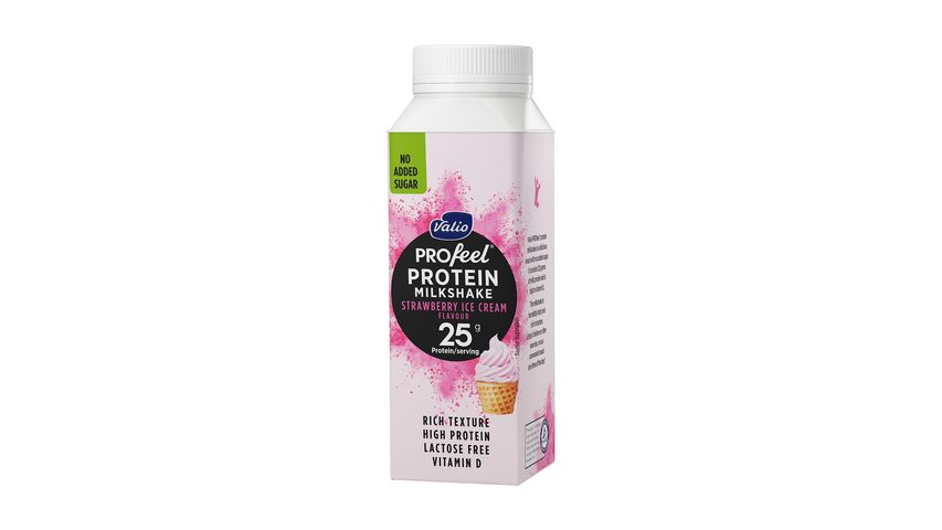 Valio Profeel Protein Shake Strawberry Ice Cream 250ml