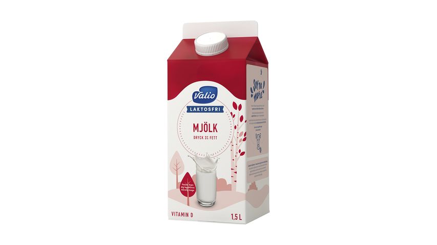 Valio Lactose-Free Whole Milk 3.0% 1.5L