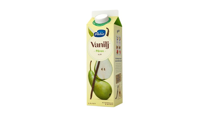 Valio Vaniljyoghurt Original Päron 1000g