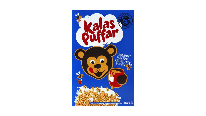 Kalaspuffar Wheat Puffs 450g