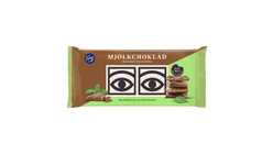 Fazer Ögon Mjölkchoklad Mint 121g