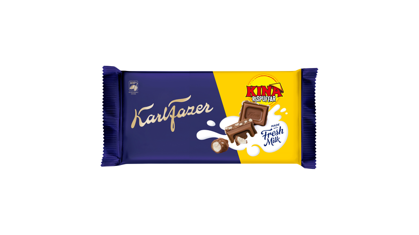 Fazer Kina Rispuffar 125g 