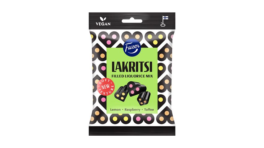 Fazer Licorice Filling Mix 140G 