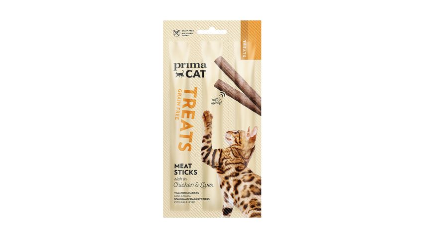 PrimaCat Meat Stick Chicken Liver 15g