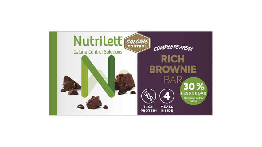 Nutrilett Rich Brownie Bar 4-pack 240g