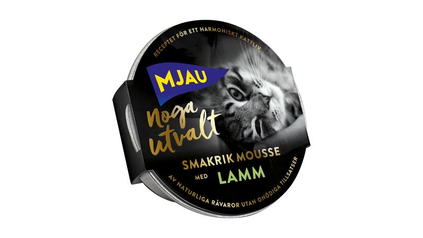 Meow Carefully Selected Lamb In Mousse 85g