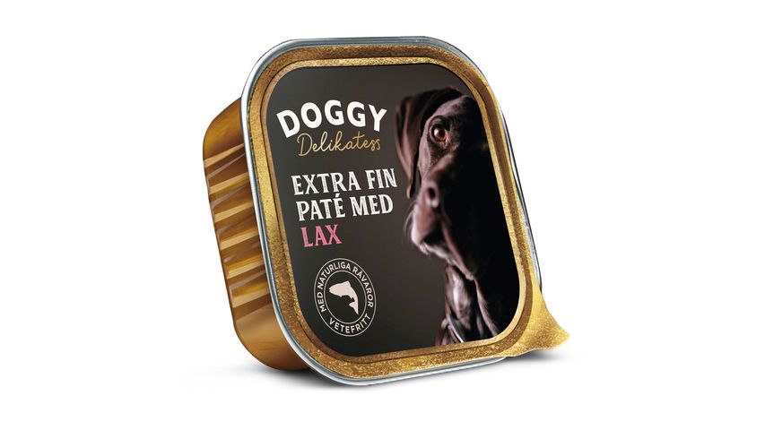 Doggy Delikatess Delikatesspaté Med Lax 150g