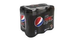 Pepsi Läsk Max 33cl 6-p