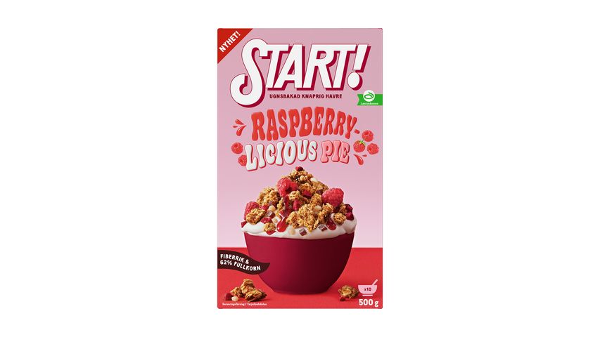 Start! Raspberry/Licious 500G 