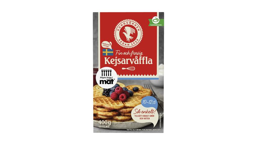 Kungsörnen Waffle Mix 400g