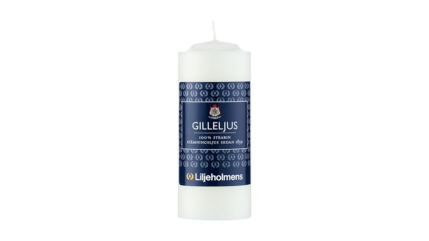 Liljeholmens Blockljus 12cm 1p