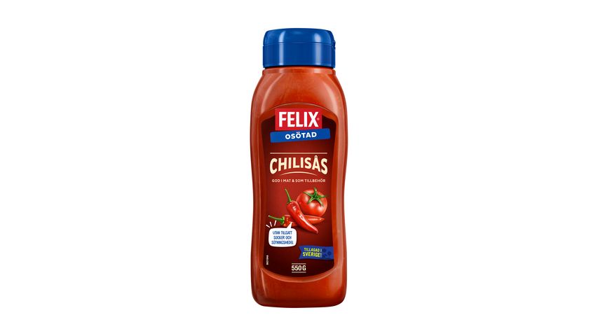 Felix Chilisås Osötad 550g