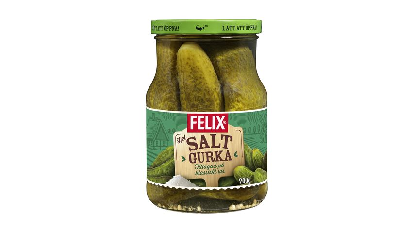 Felix Saltgurka Hel 700g