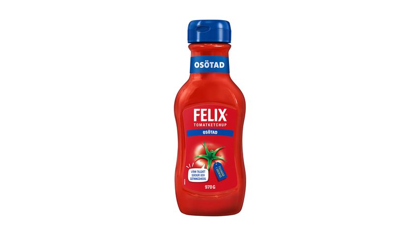 Felix Tomatketchup Osötad 970g 