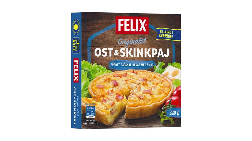 Felix Cheese & Ham Pie 220g