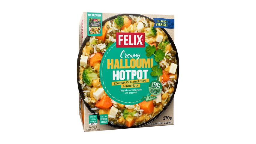 Felix Creamy Halloumi Hotpot 370g