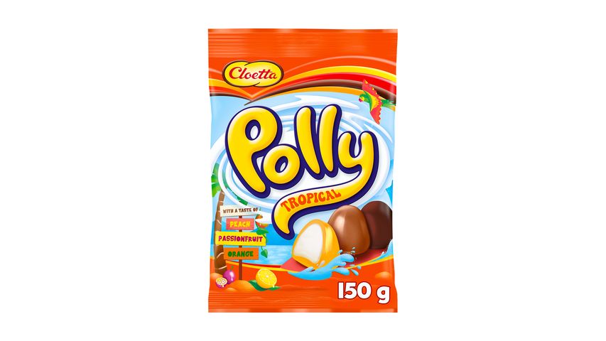 Cloetta Polly Tropical 150g 