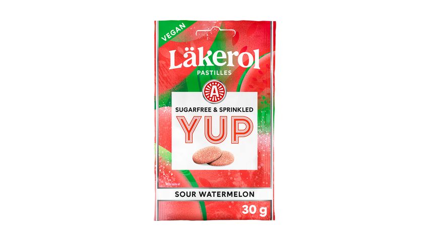 Läkerol Yup Watermelon 30G 