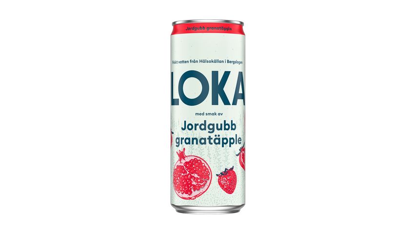 Loka Strawberry & Pomegranate 33cl