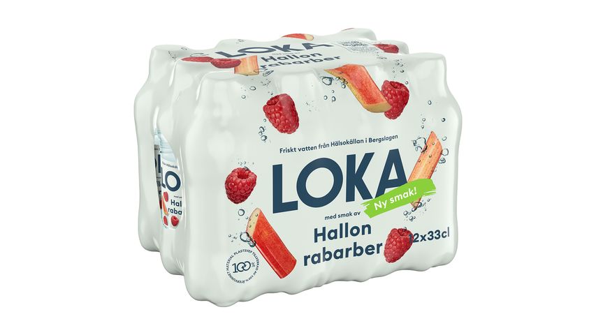 Loka Hallon Rabarber 33cl 12-p