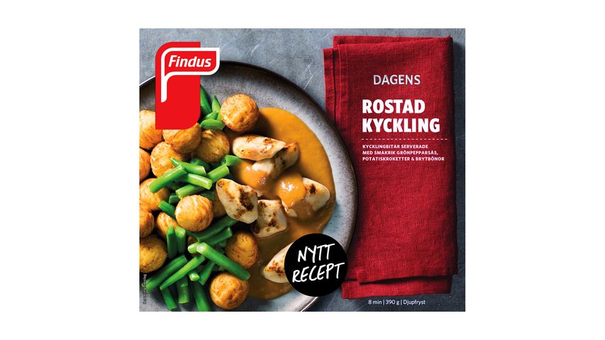 Findus Dagens Rostad Kyckling 390g