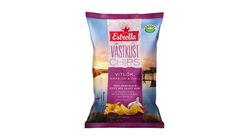 Estrella Västkustchips Vitlök, Gräslök & Chili 180g