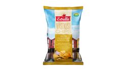 Estrella Västkustchips Äkta Cheddar & Rödlök 180g