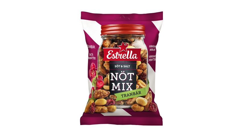 Estrella Nutmix Cranberries 175g 