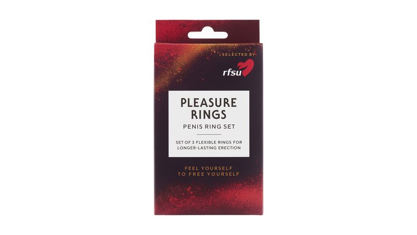 RFSU Pleasure Rings Penis Ring Set 3p