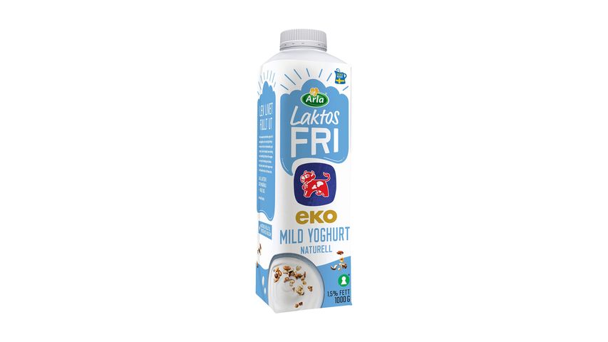 Arla Ko® Ekologisk Laktosfri eko mild yoghurt naturell 1000 g