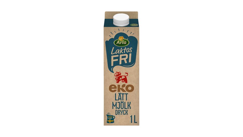 Arla Organic Lactose Free Skimmed Milk 1l