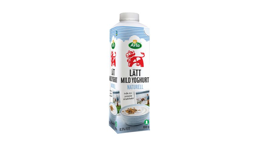 Arla Ko Mild Lättyoghurt Naturell 0,5% 1000g