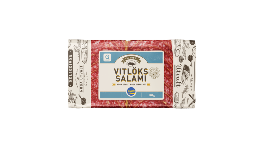 Garant Vitlökssalami 80g